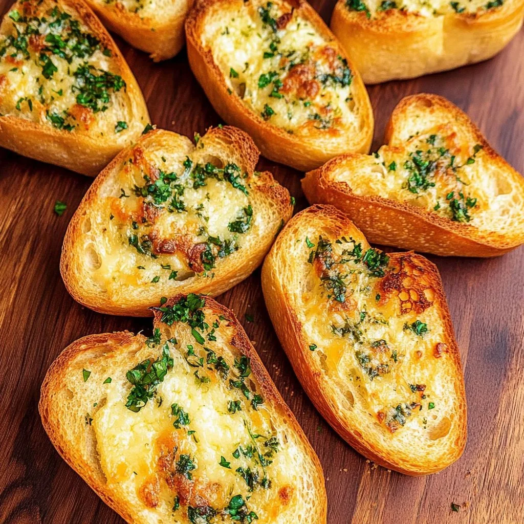 Air Fryer Garlic Bread