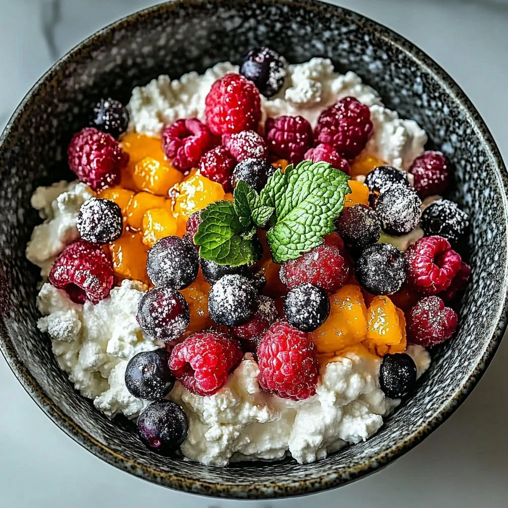 Berry Cottage Cheese Salad
