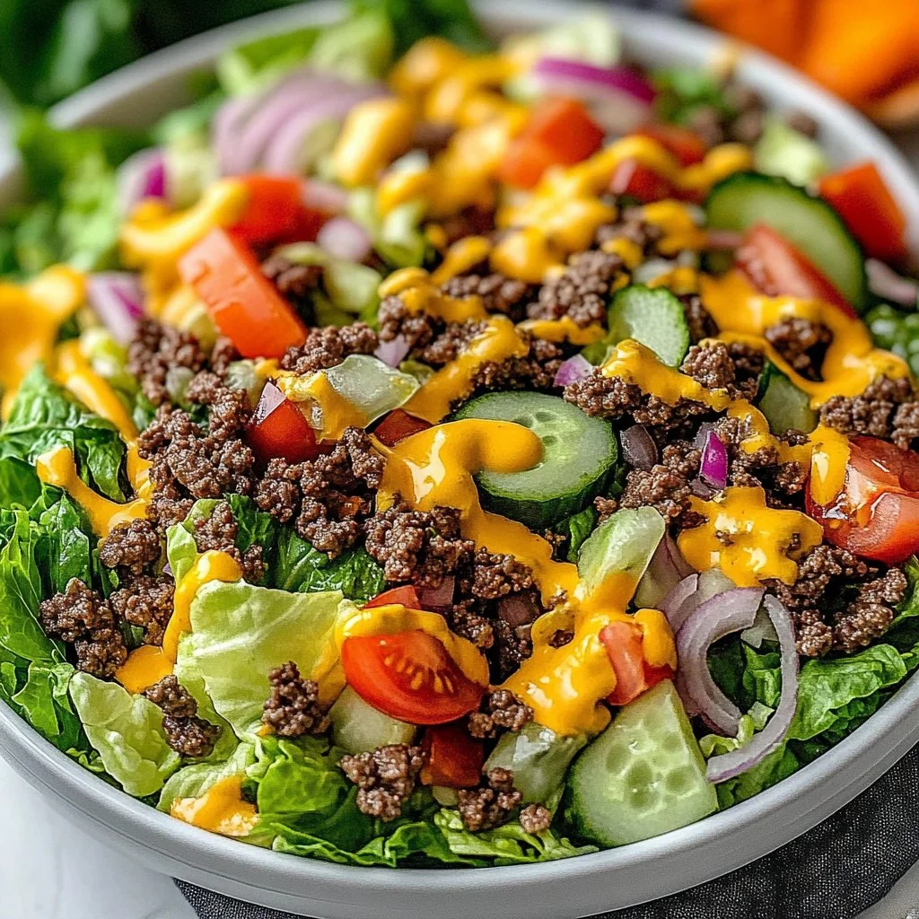 Big Mac Salad Recipe