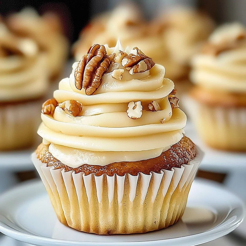Butter Pecan Cupcakes