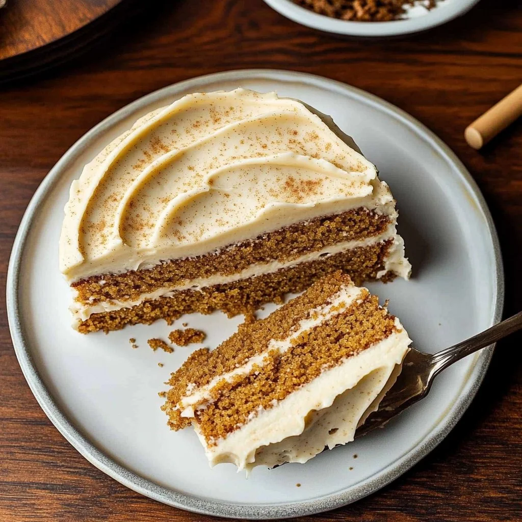 Chai Spice Cake with Cream Cheese Frosting
