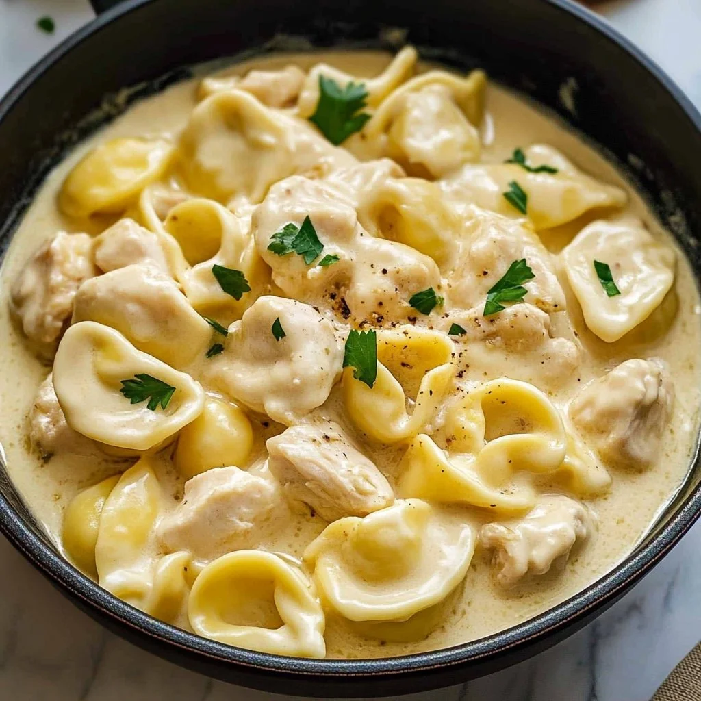 Chicken Tortellini Alfredo