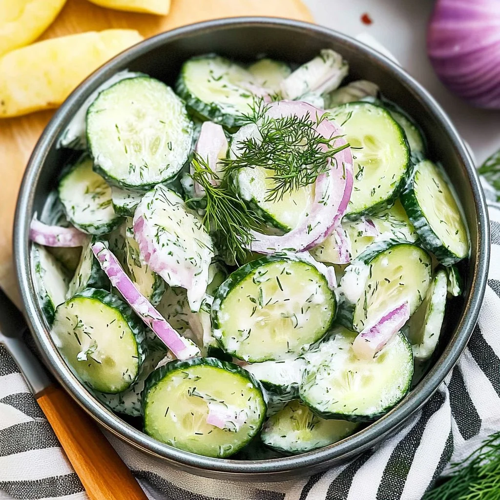 Cucumber Dill Salad
