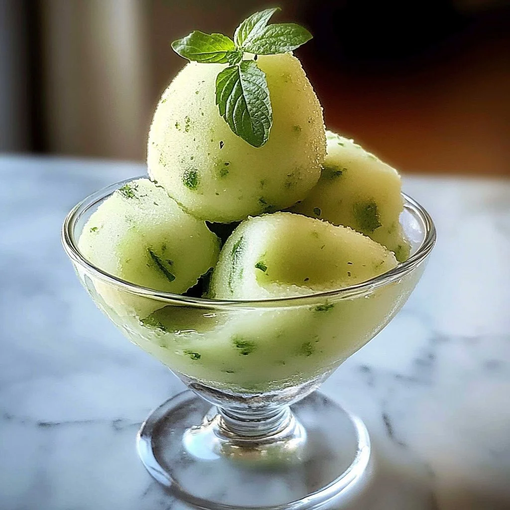 Cucumber Sorbet