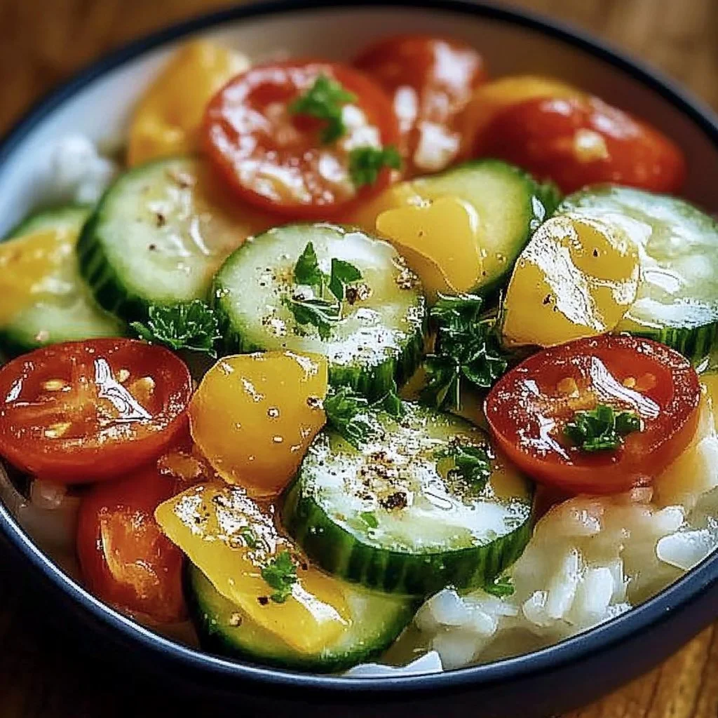 Cucumber Tomato Salad