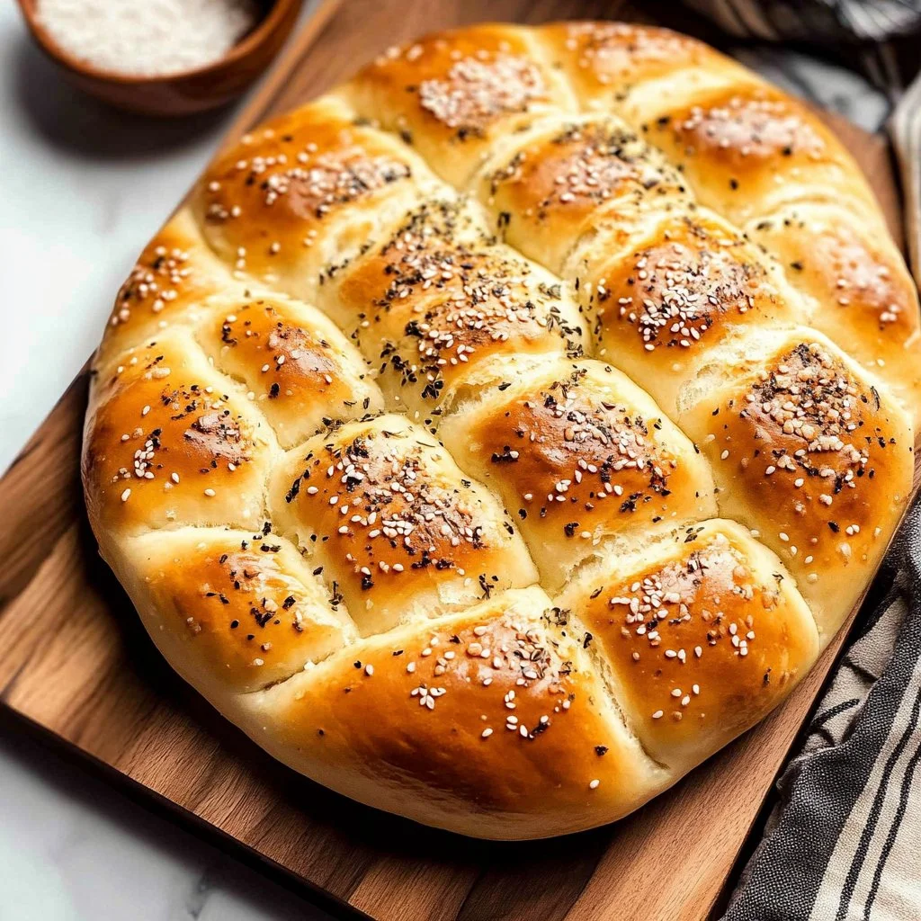 Fluffy Turkish Bread (Pide Bread)