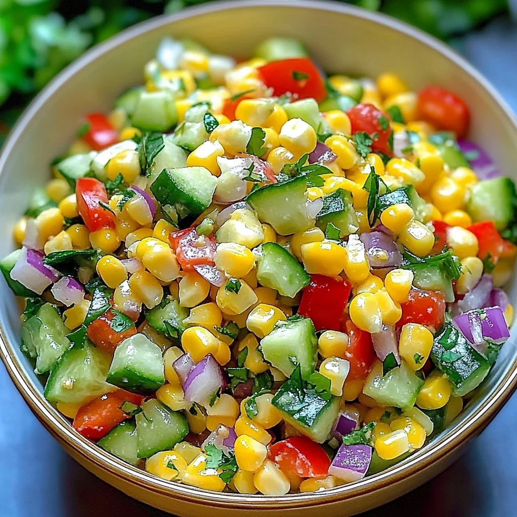 Fresh Corn Salad