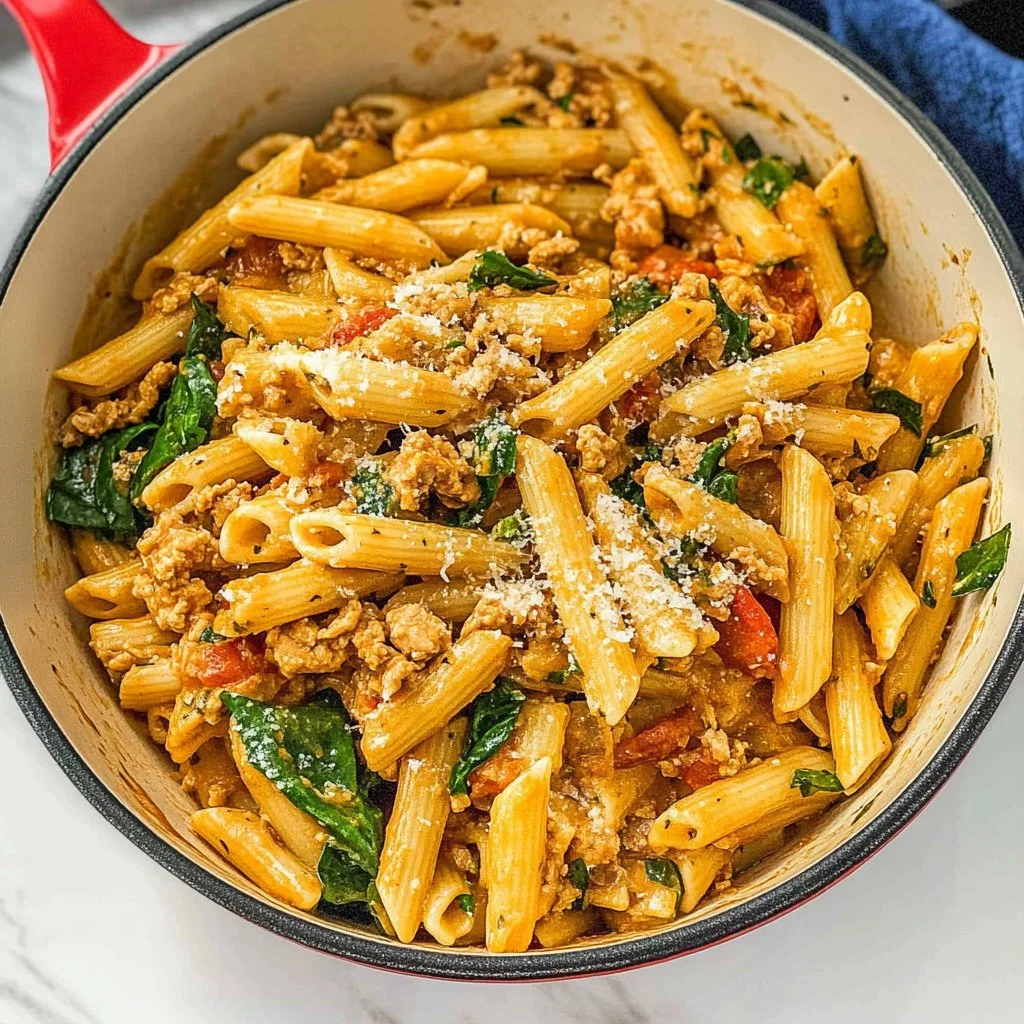 One-Pot Ground Turkey Pasta