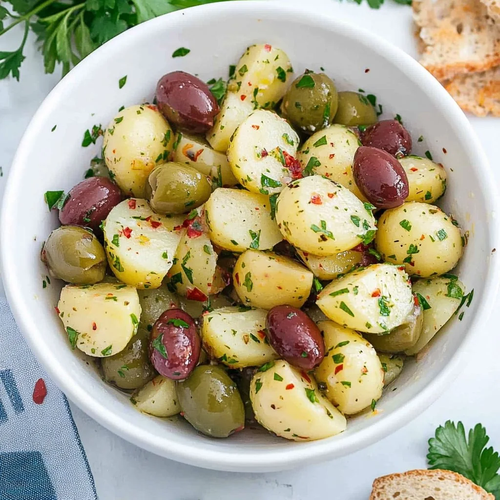Potato Salad with Olives