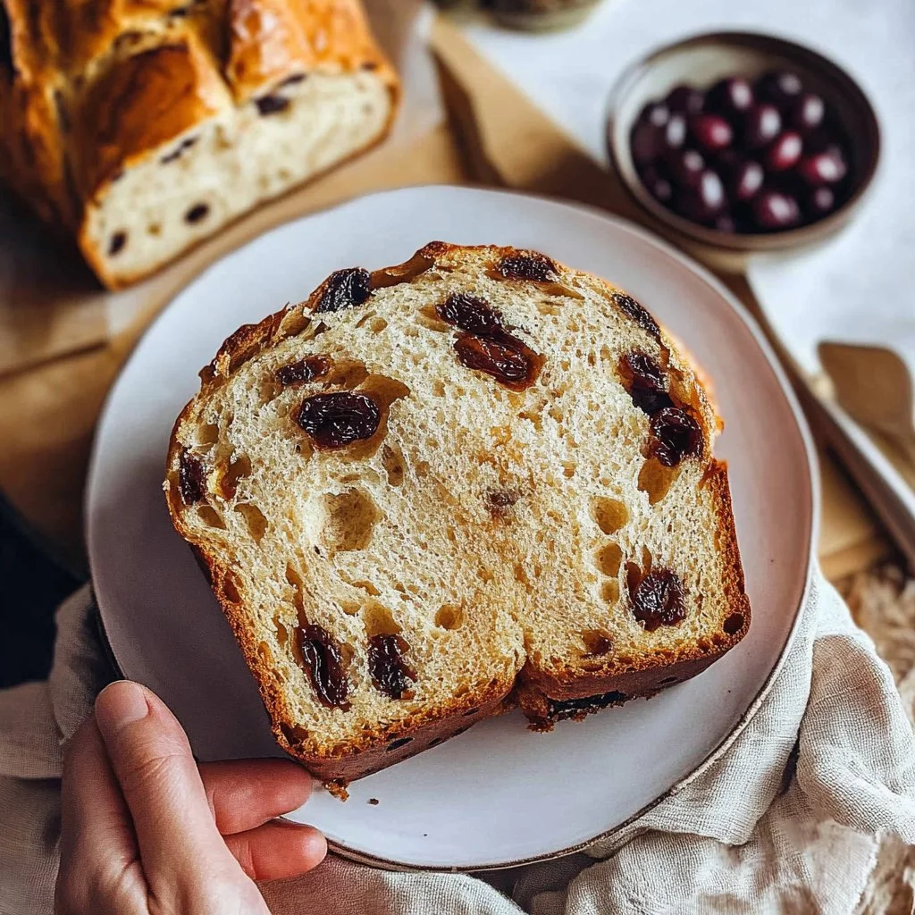 Sourdough Cinnamon Raisin Bread
