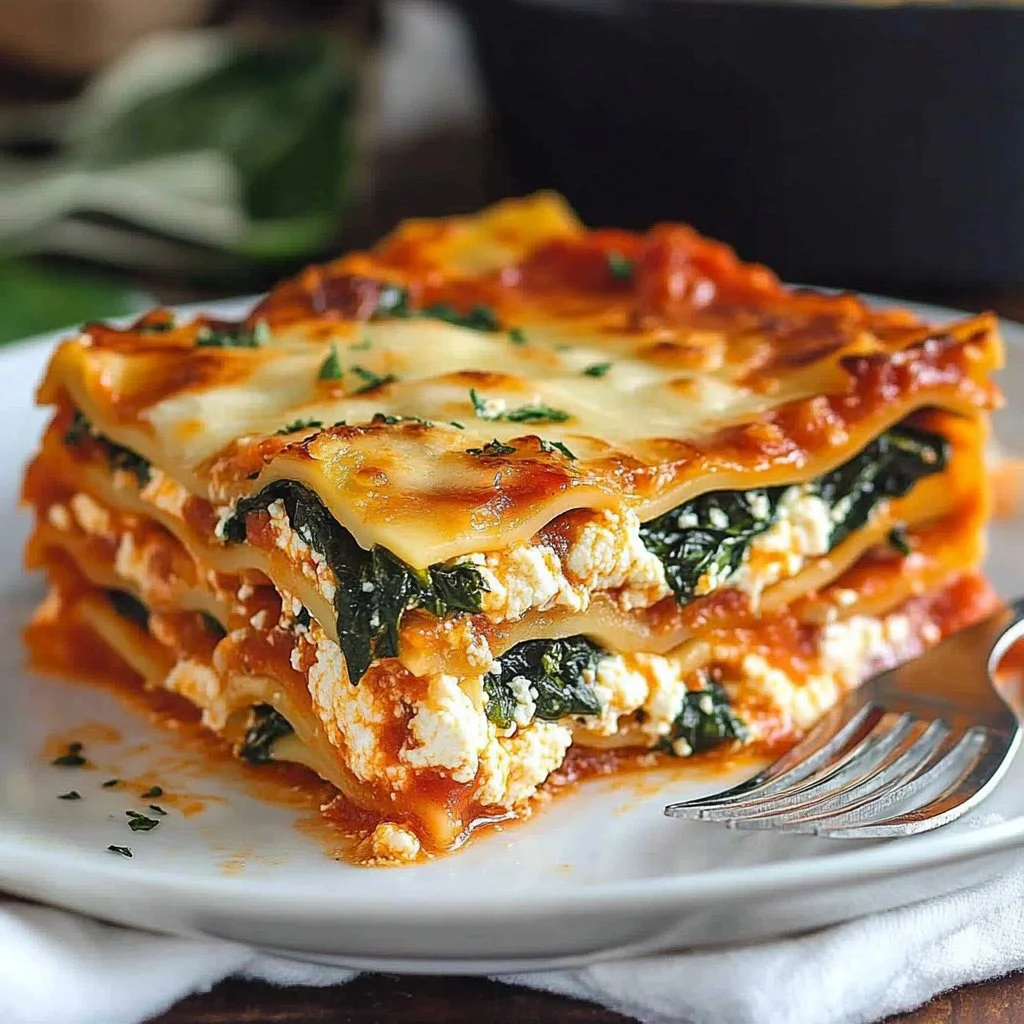 Spinach and Ricotta Lasagna