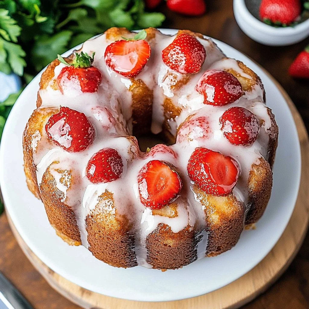 Strawberry Monkey Bread