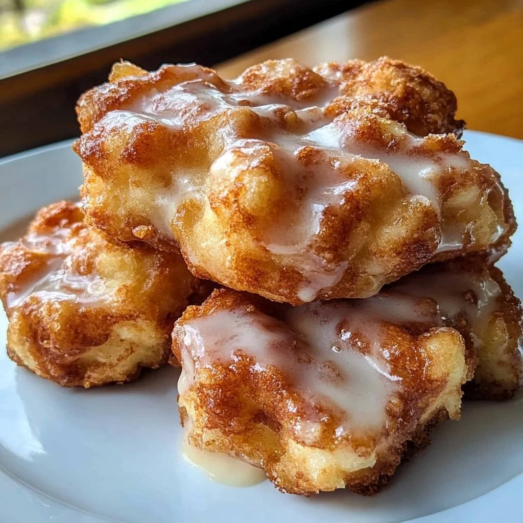 Air Fryer Apple Fritters