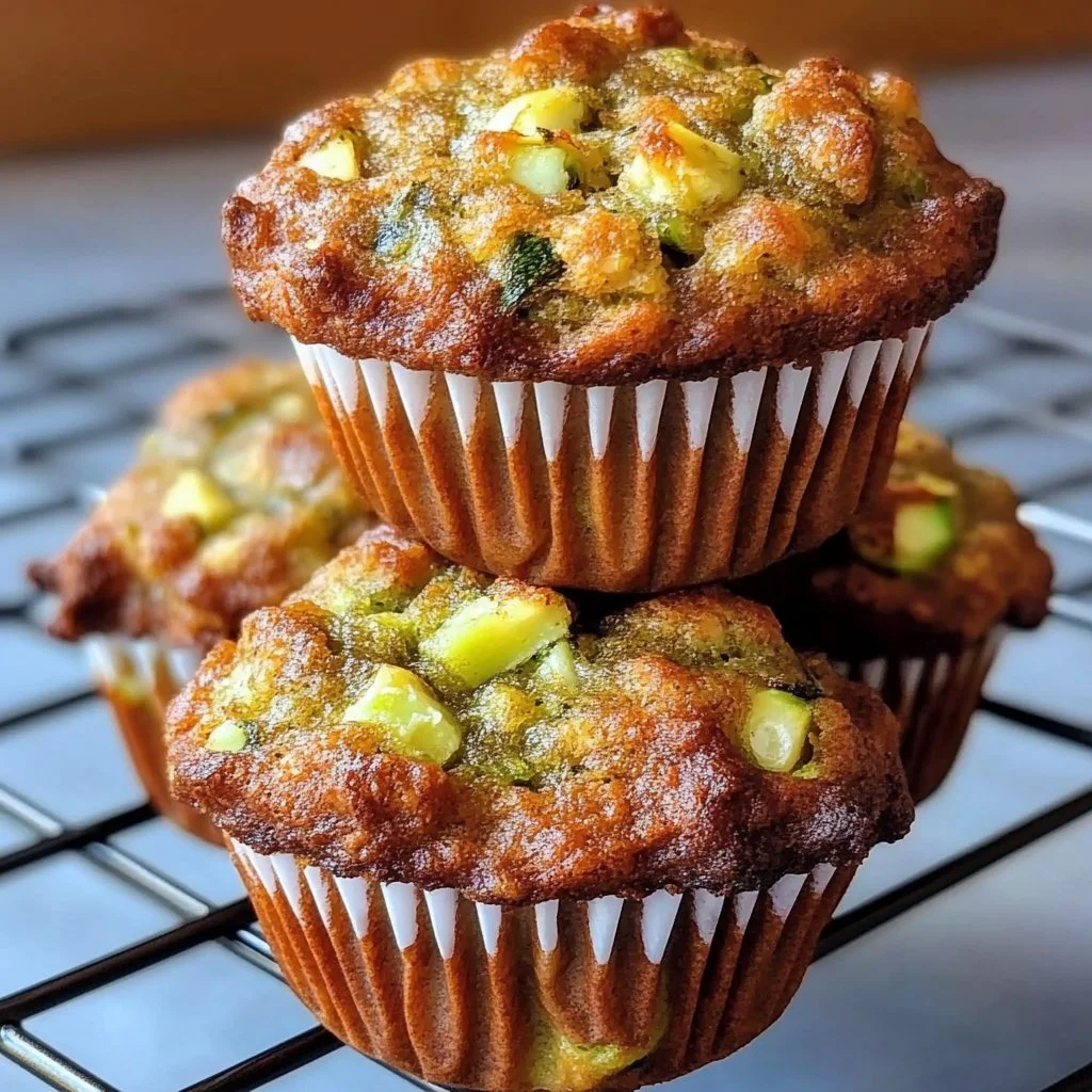Air Fryer Protein Zucchini Muffins
