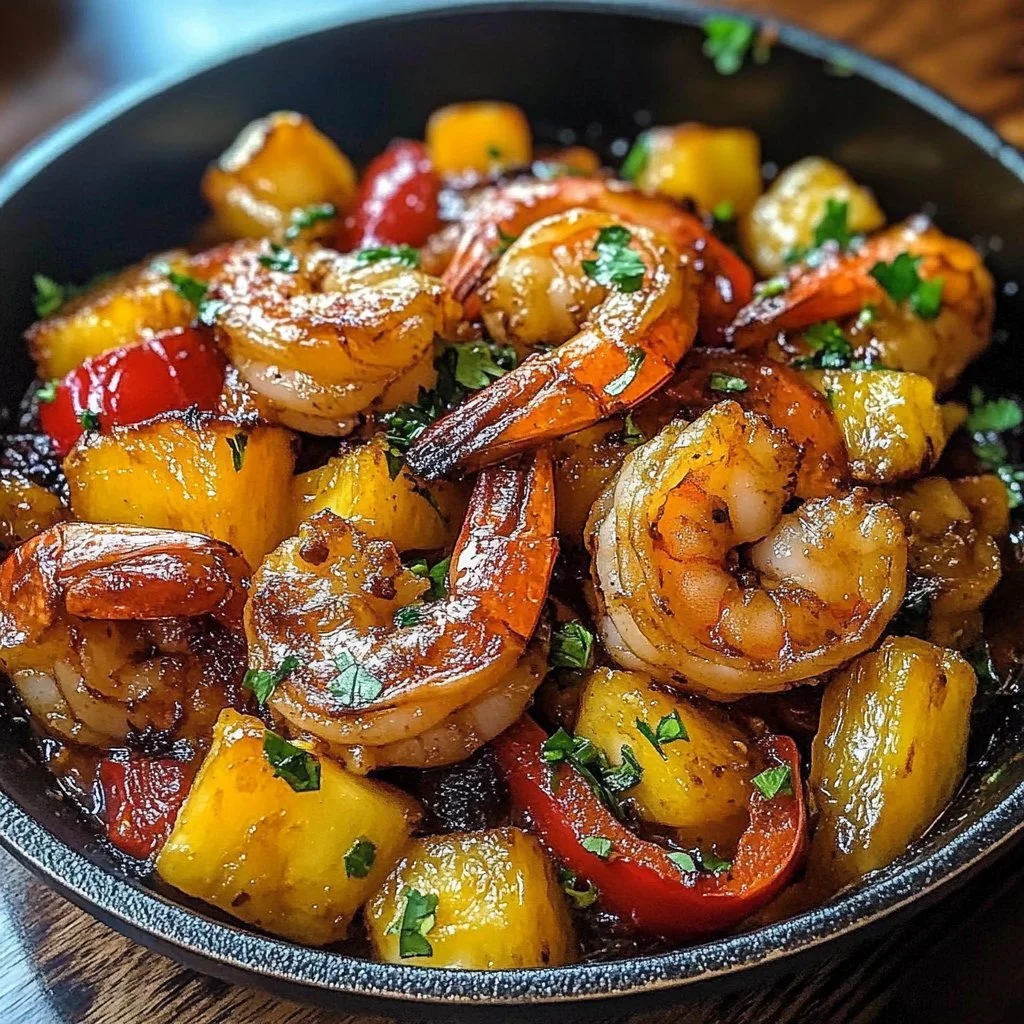 BBQ Pineapple Shrimp