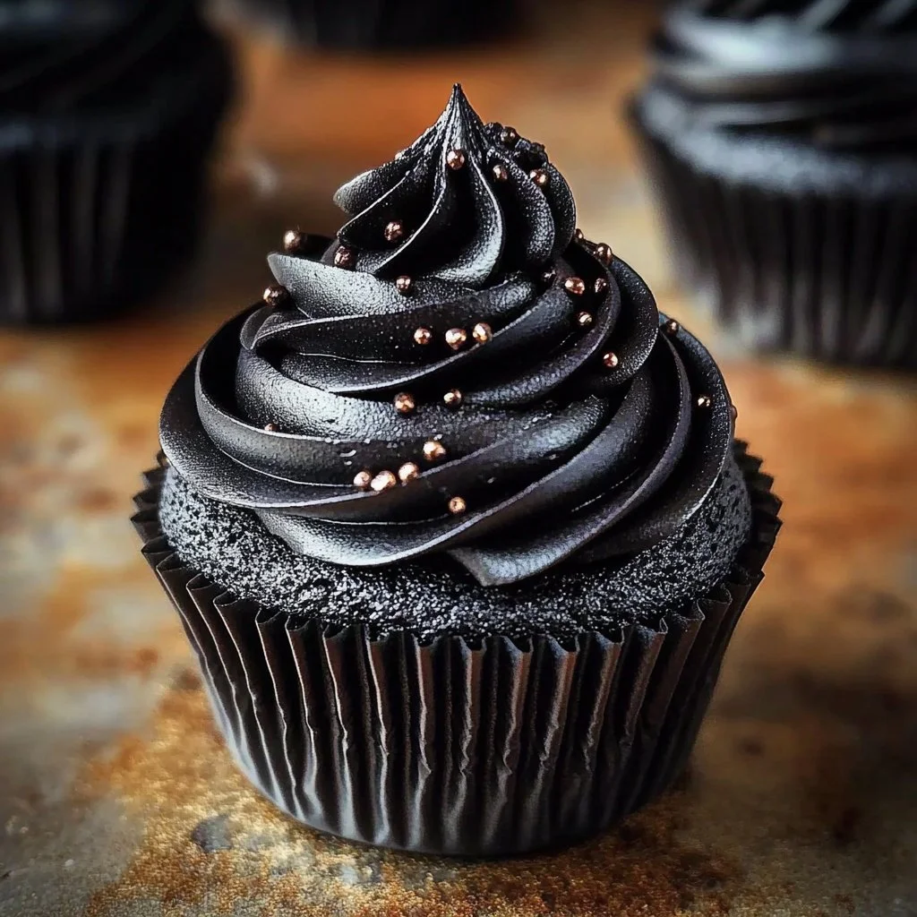 Black Velvet Cupcakes