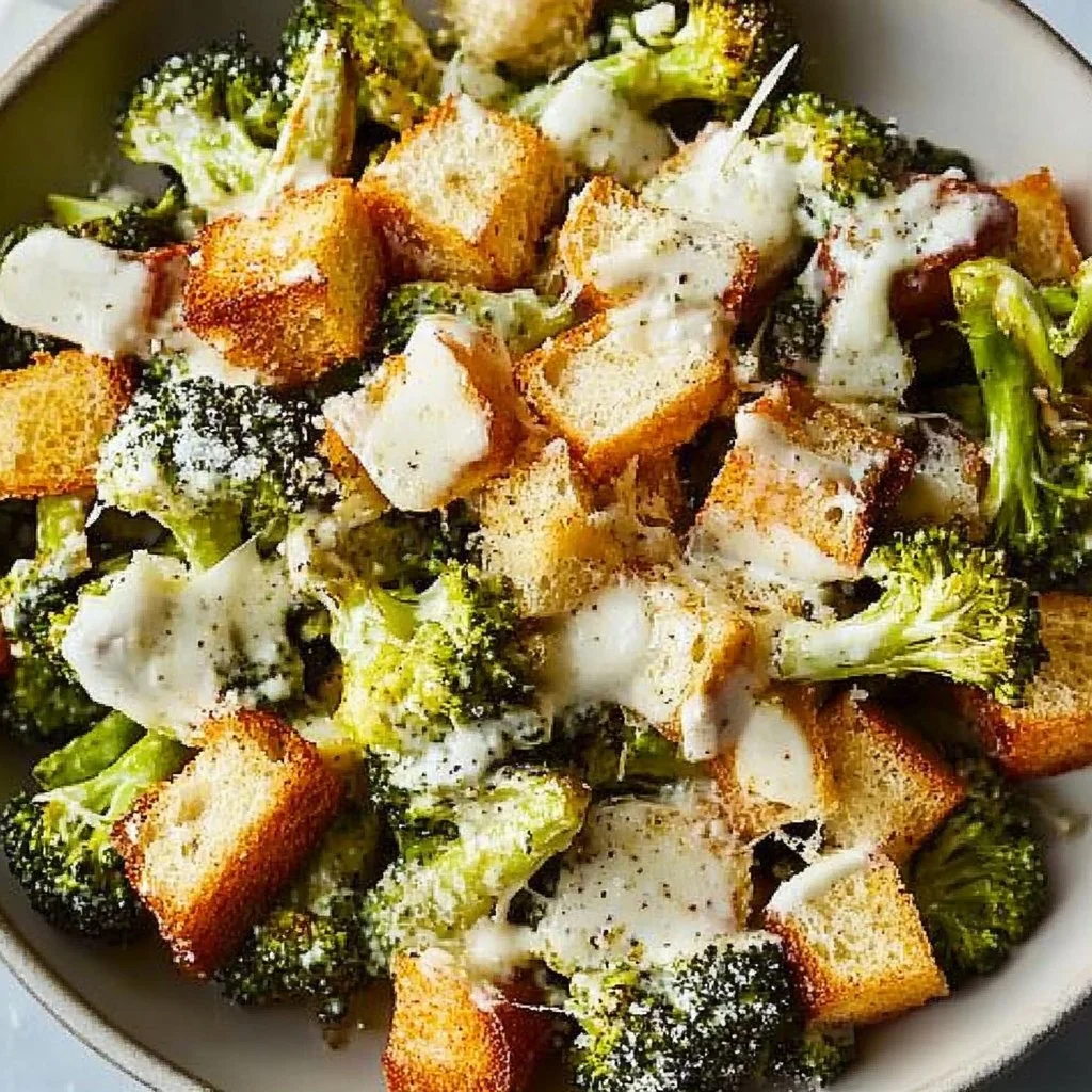 Broccoli Caesar Salad