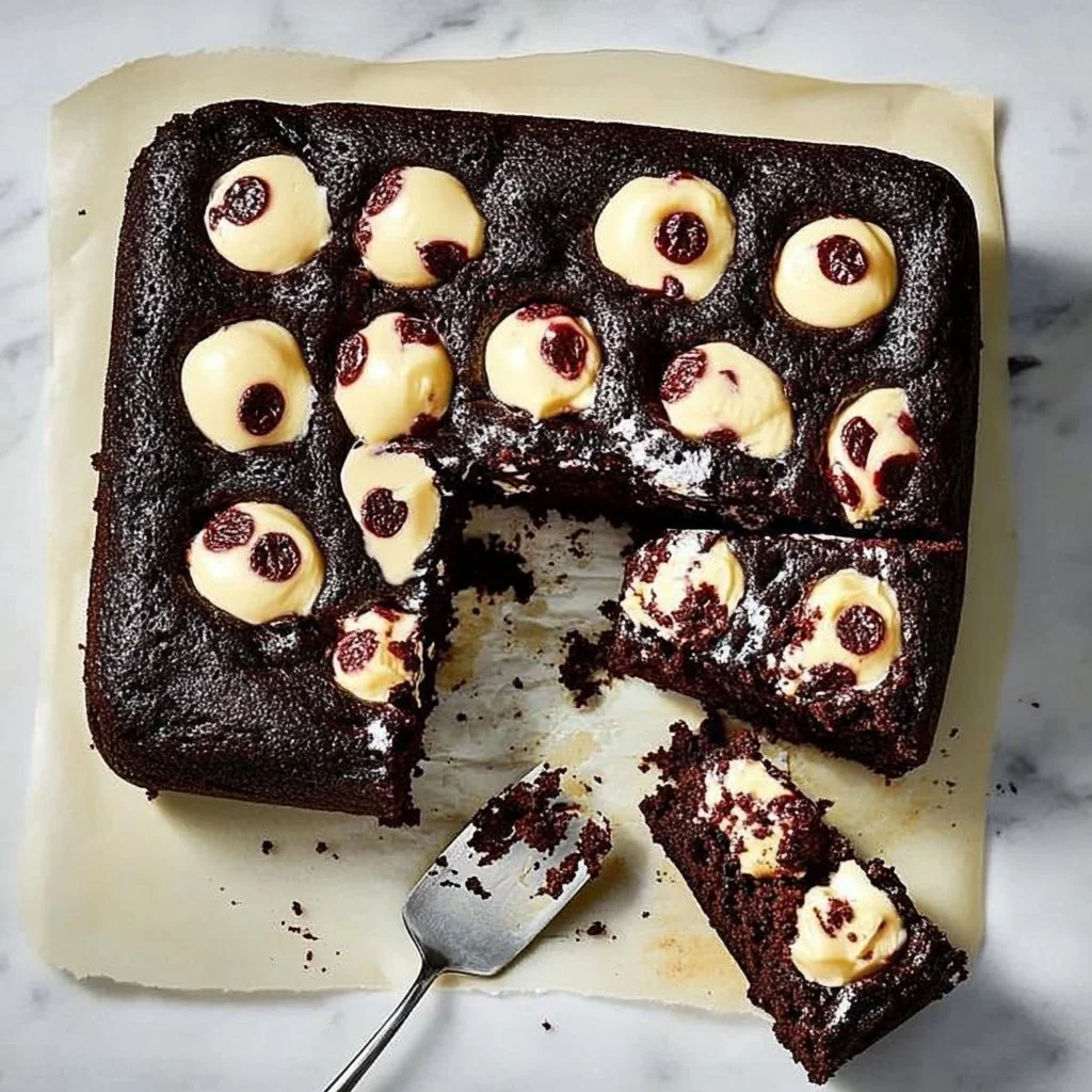 Chocolate Polka Dot Cake