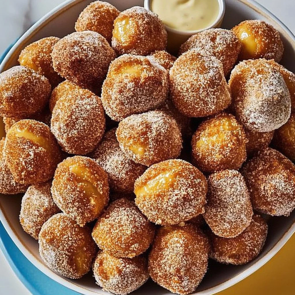 Cinnamon Pretzel Bites