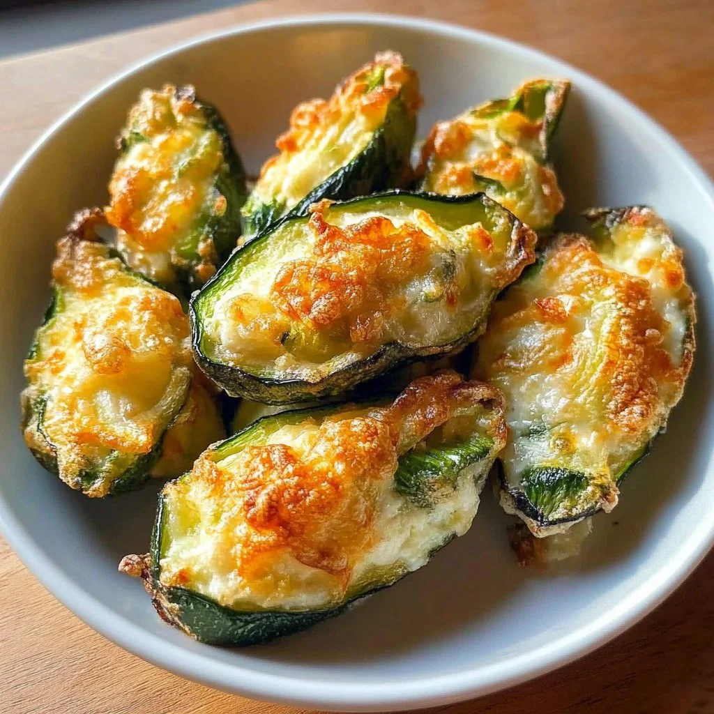 Crispy Cheesy Stuffed Zucchini Blossoms
