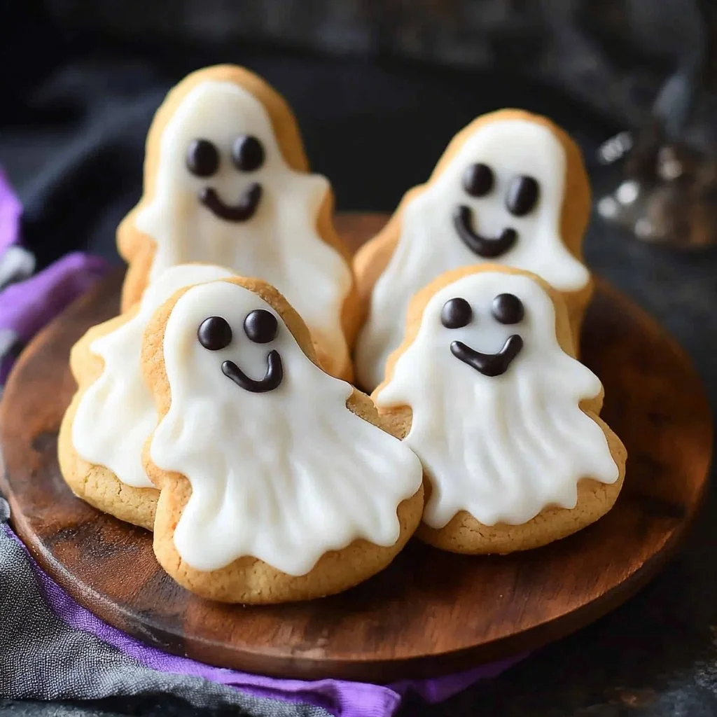 Ghost Sugar Cookies