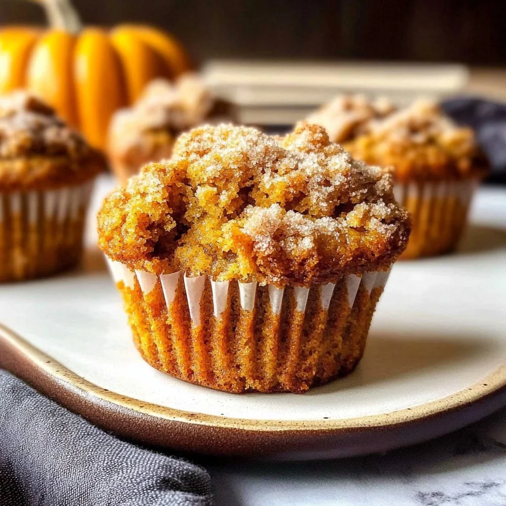 Pumpkin Streusel Muffins
