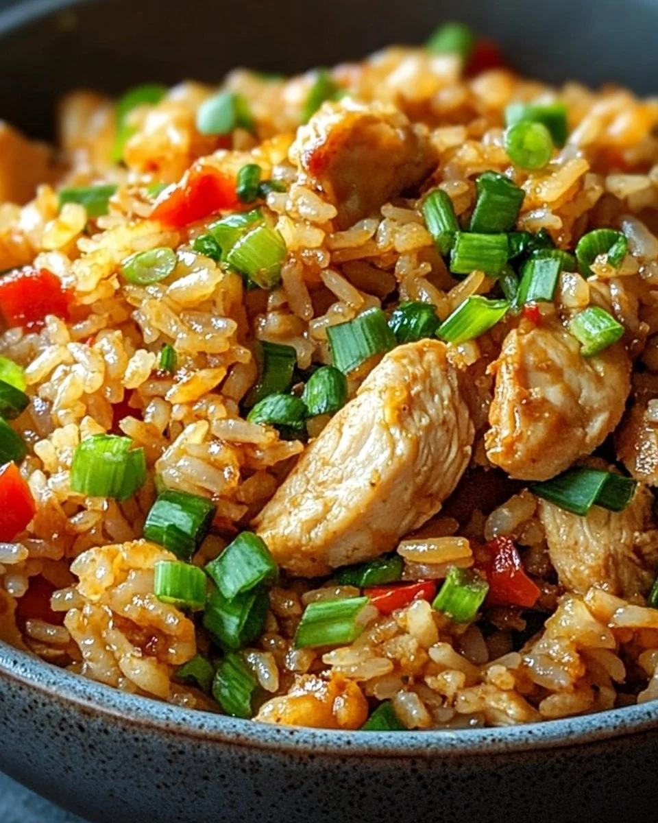 Bang Bang Chicken Fried Rice