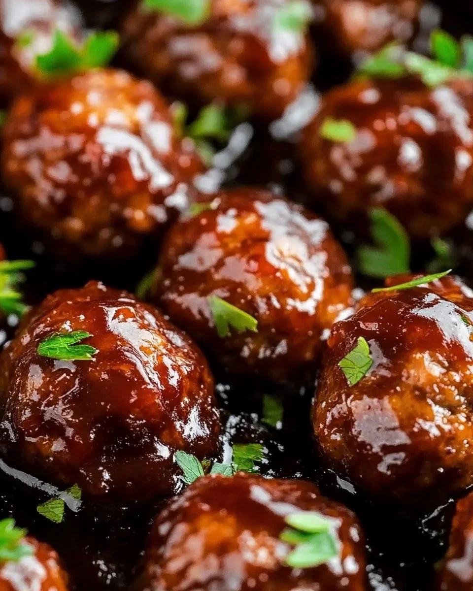Grape Jelly Meatballs