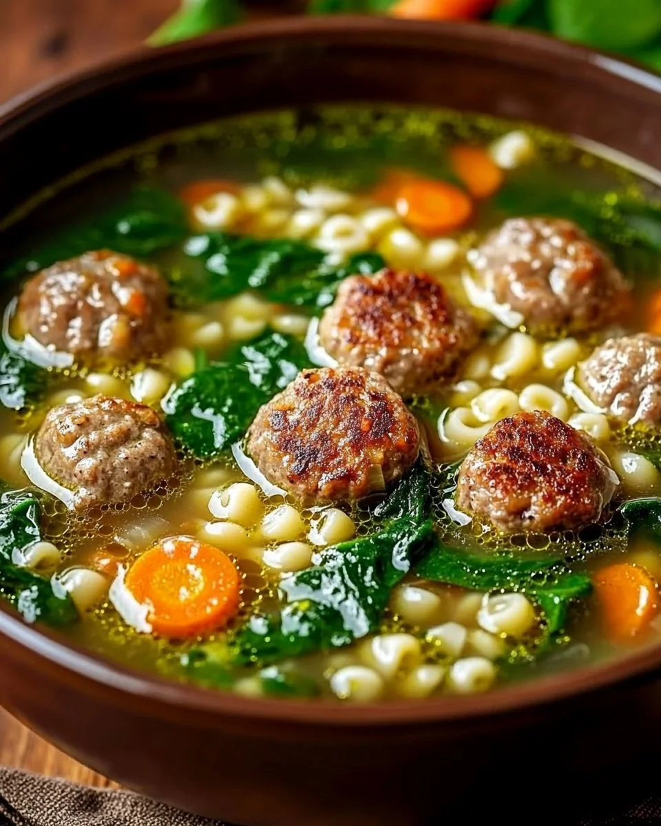 Homemade Italian Wedding Soup