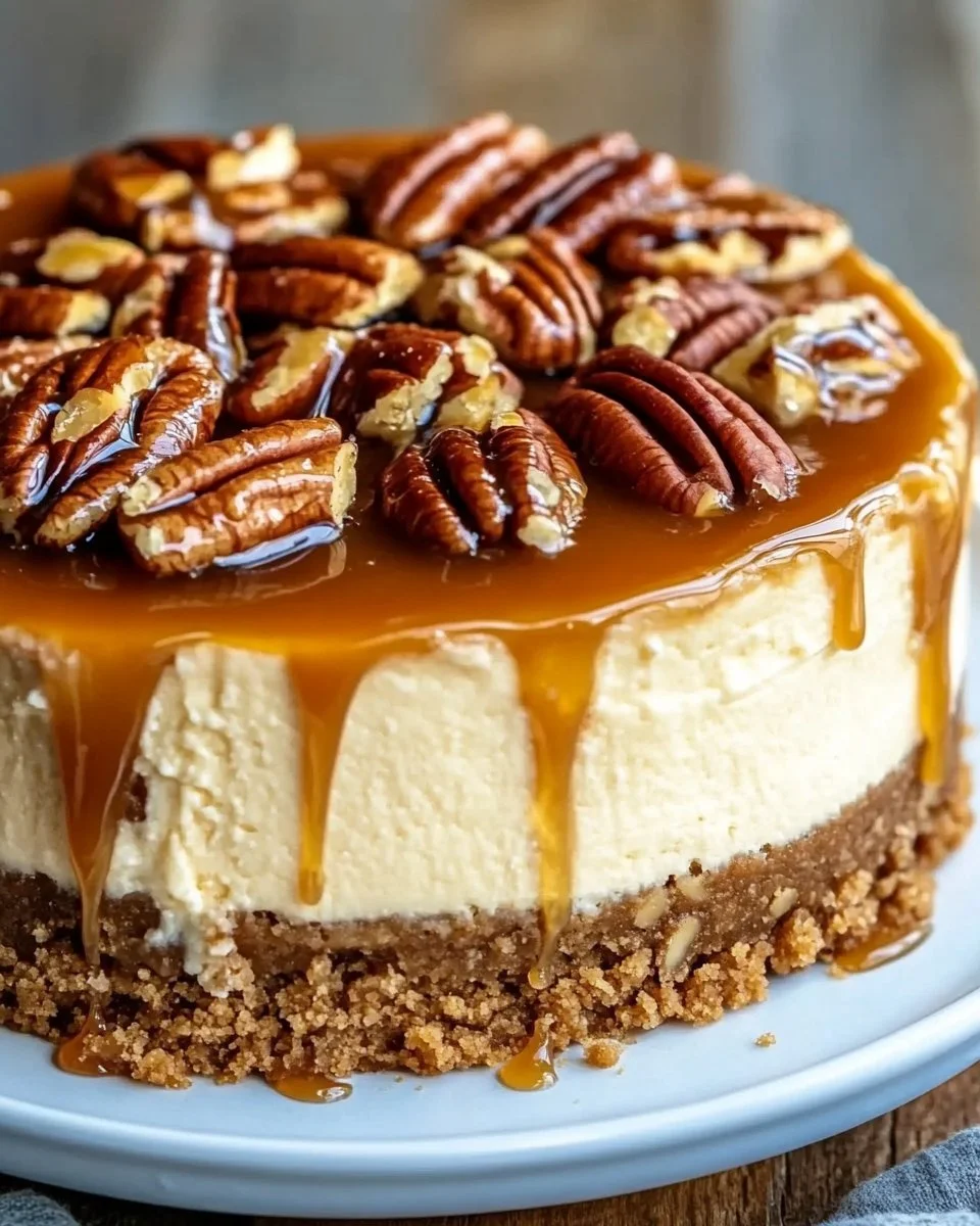 Kentucky Derby Pecan Pie Cheesecake