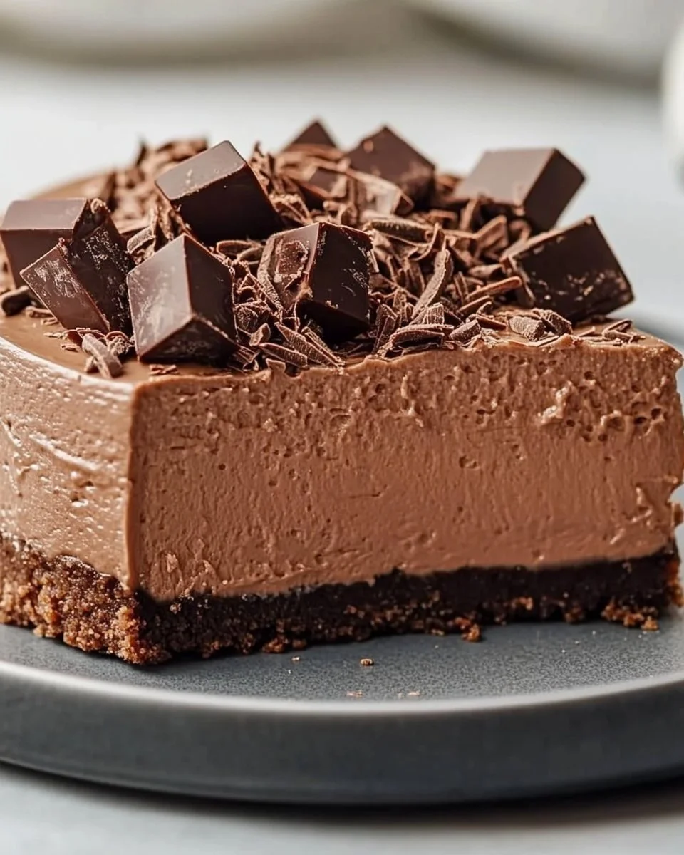 No Bake Chocolate Cheesecake Recipe