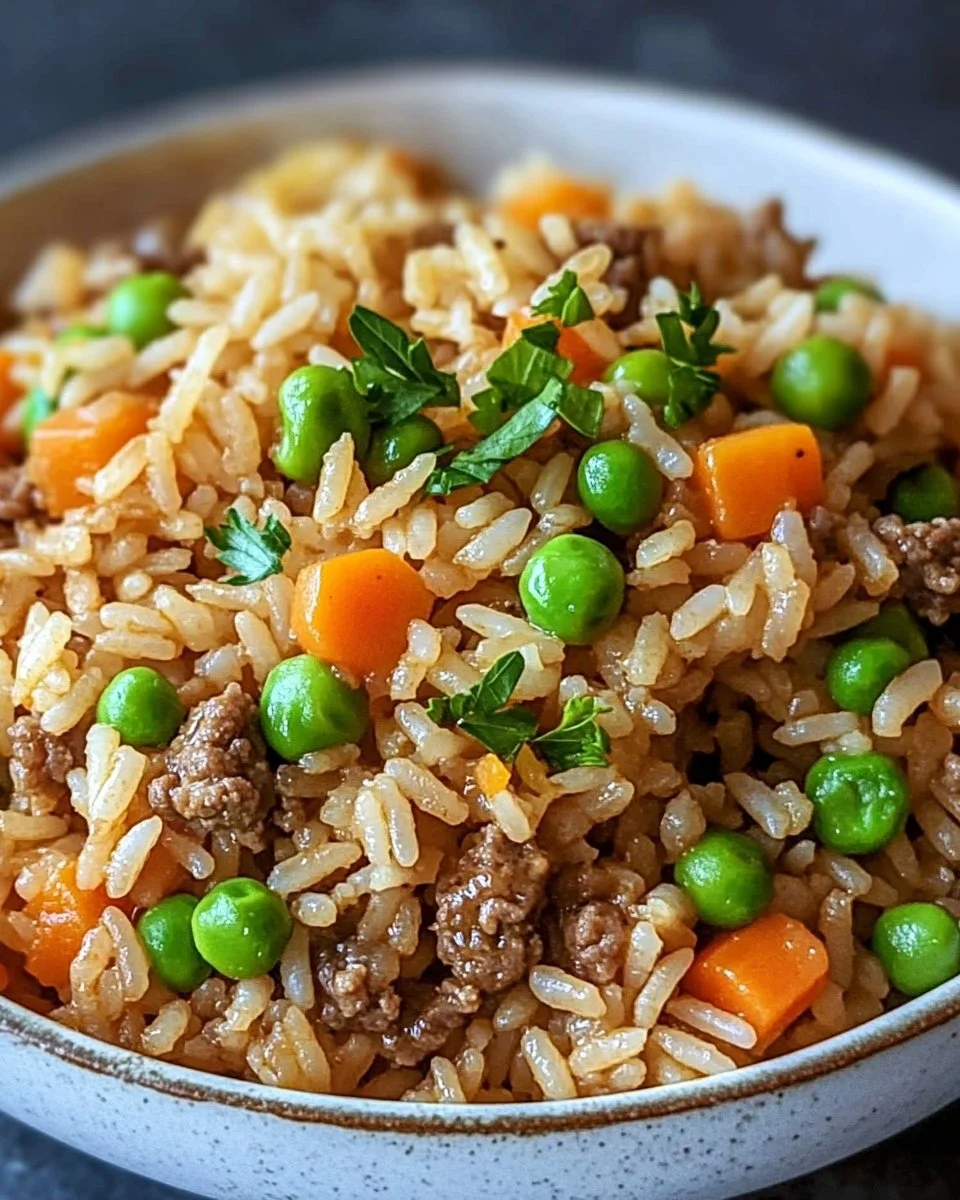 One-Pot Beef Rice
