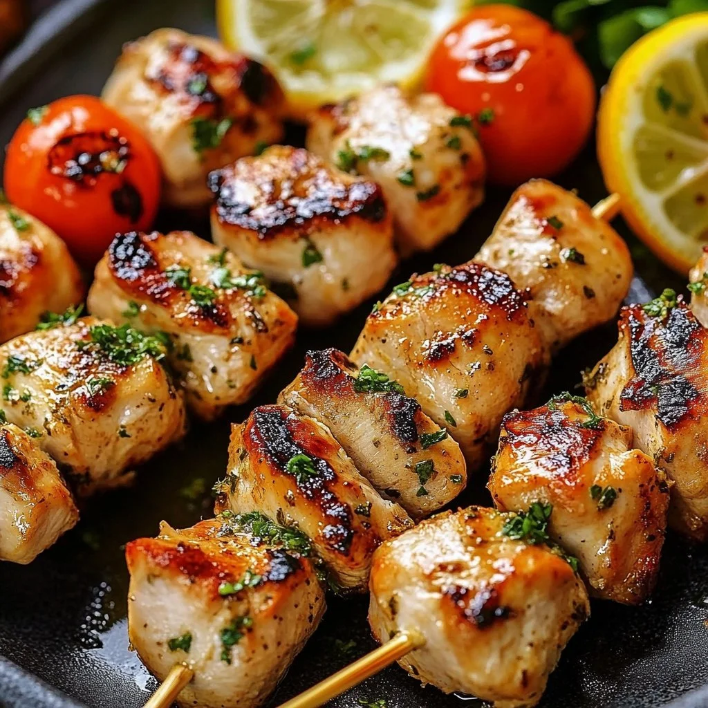 Authentic Greek Chicken Souvlaki Recipe