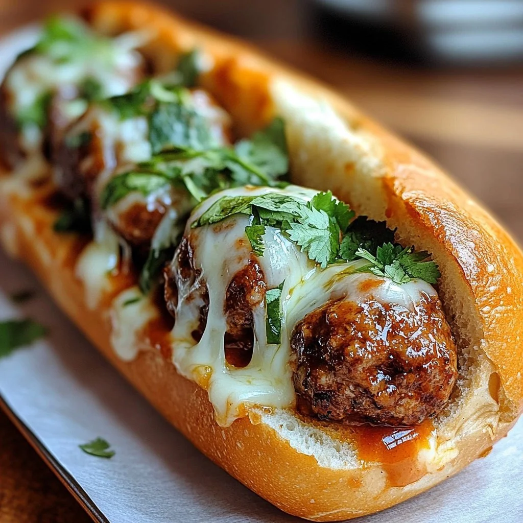 Mouthwatering Meatball Sub Sandwiches