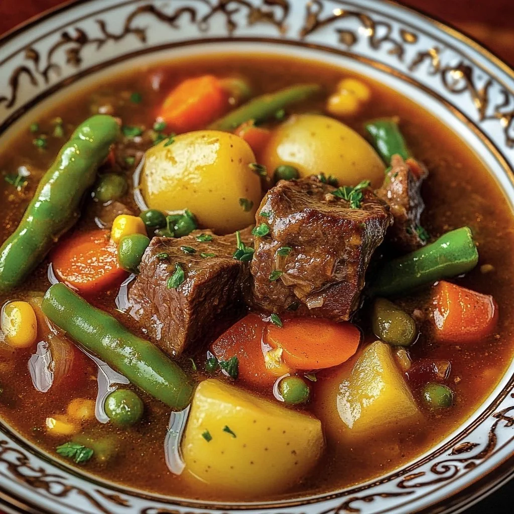 Old Fashioned Vegetable Beef Soup