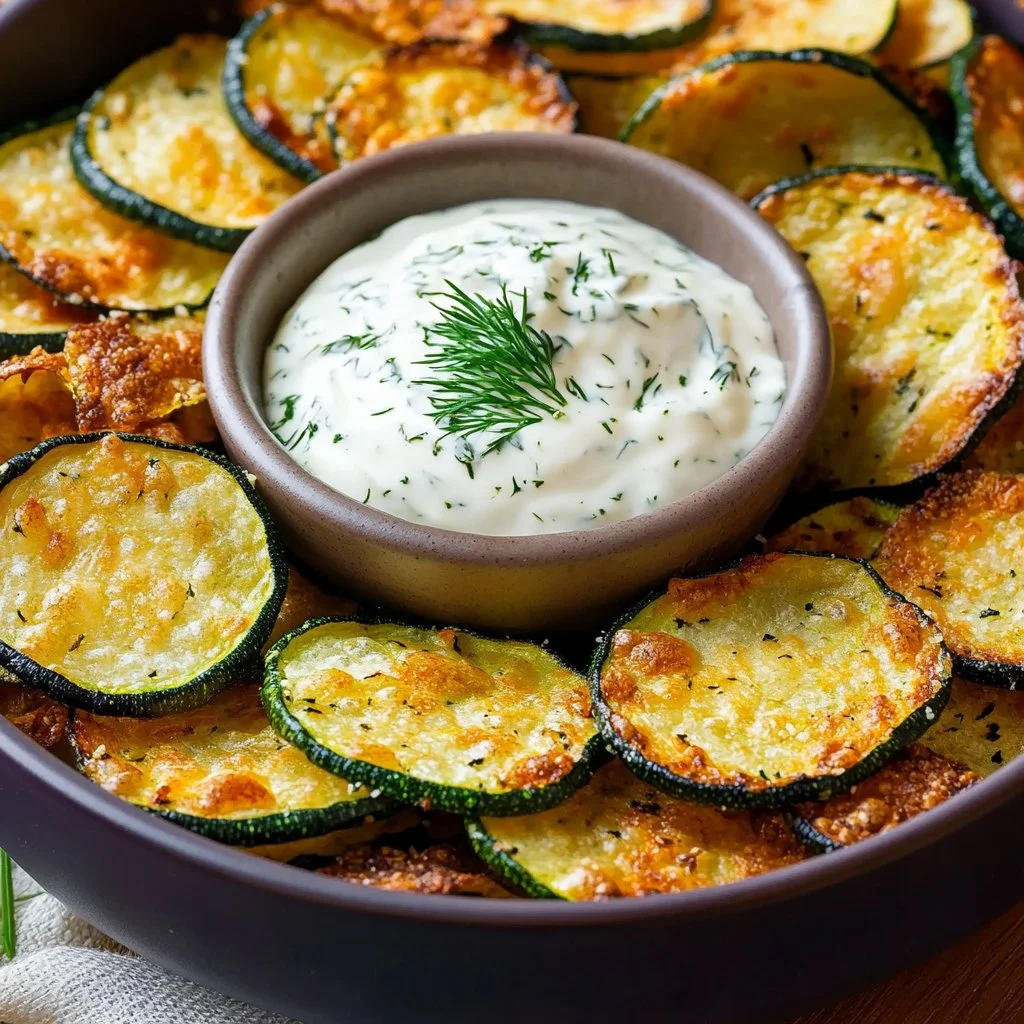 30-Minute Baked Zucchini Chips