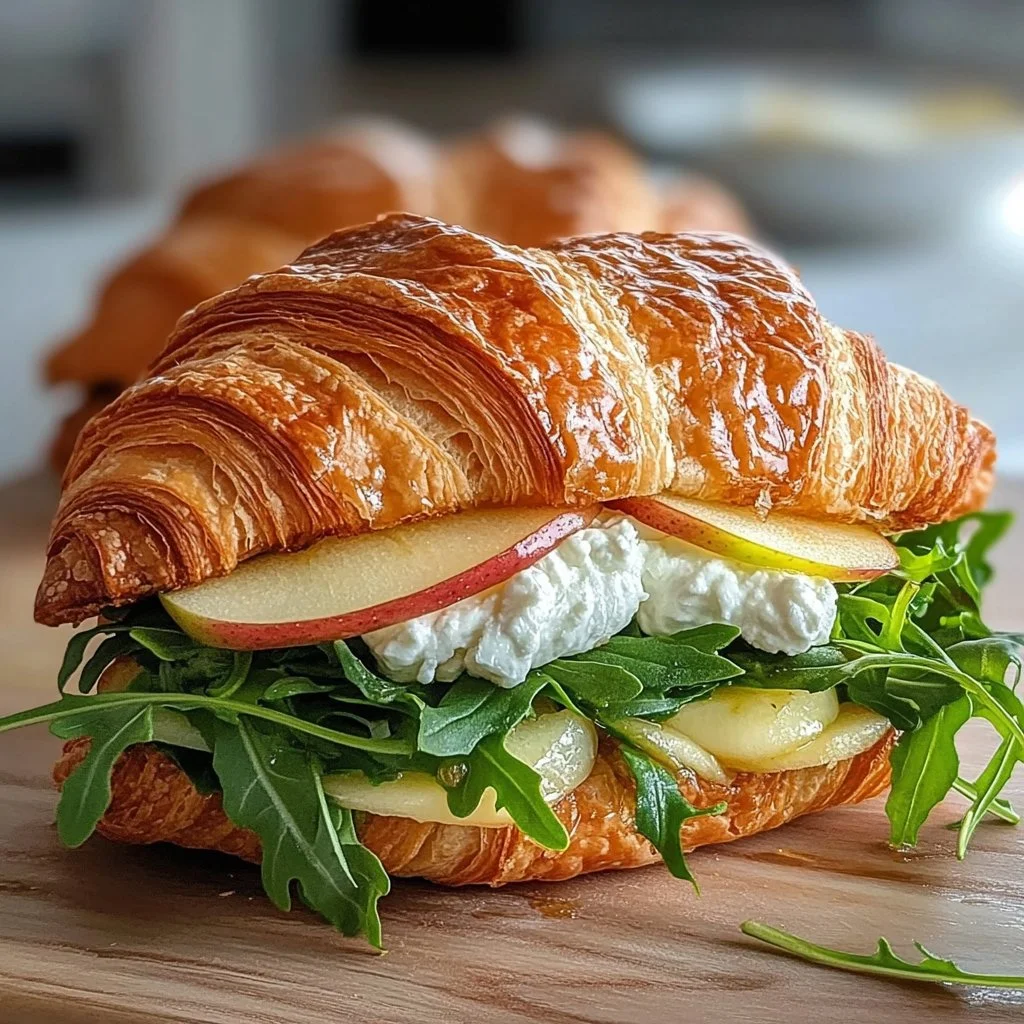 Apple Goat Cheese Croissant