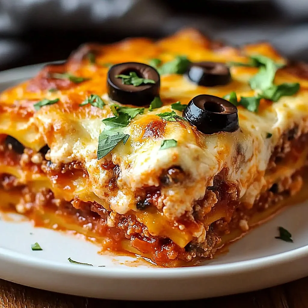 Beef Enchilada Casserole