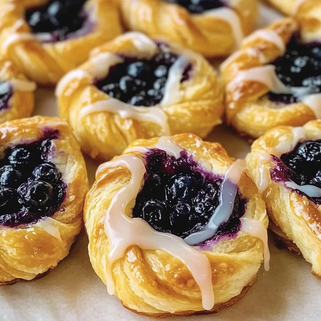 Blueberry Lemon Danish
