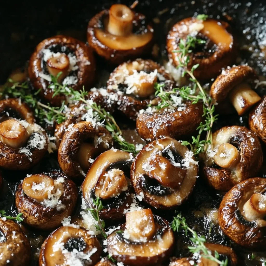 Crispy Air Fryer Mushrooms