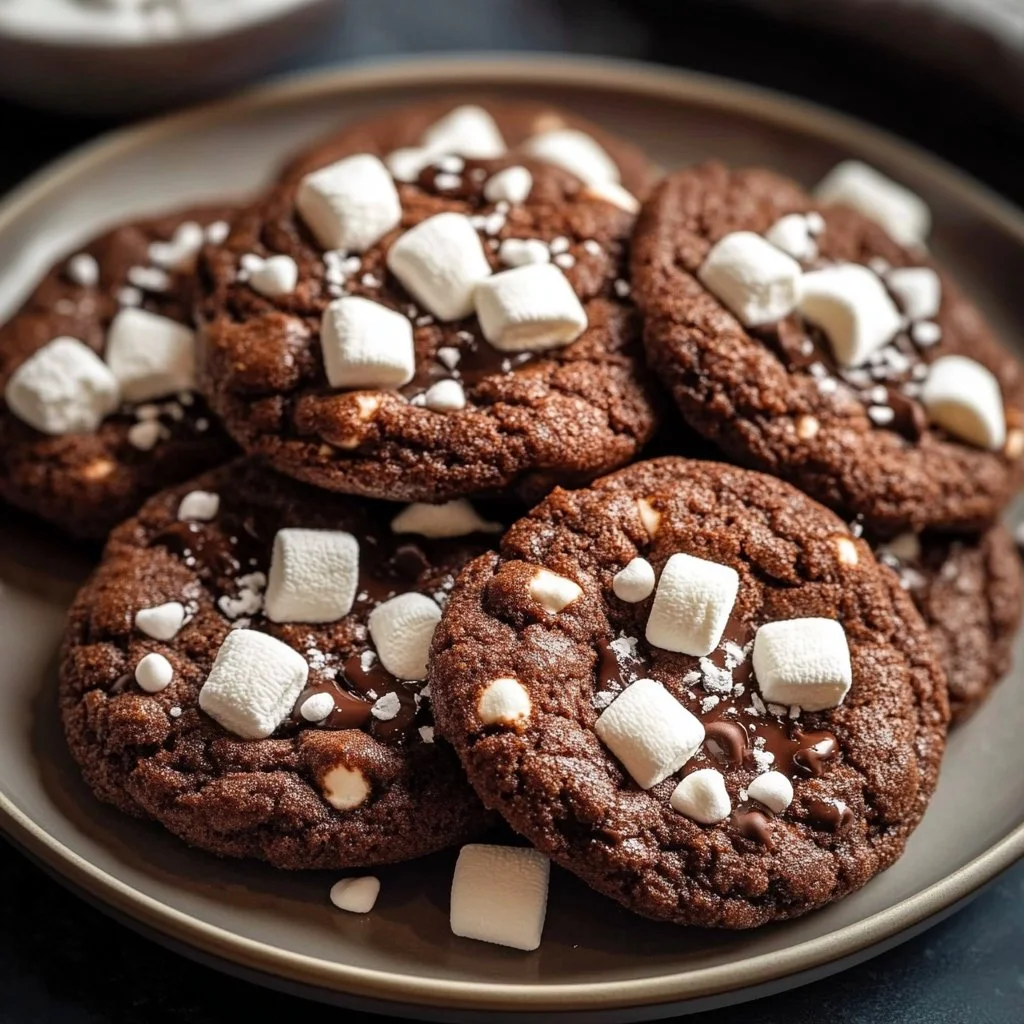 Hot Chocolate Cookies