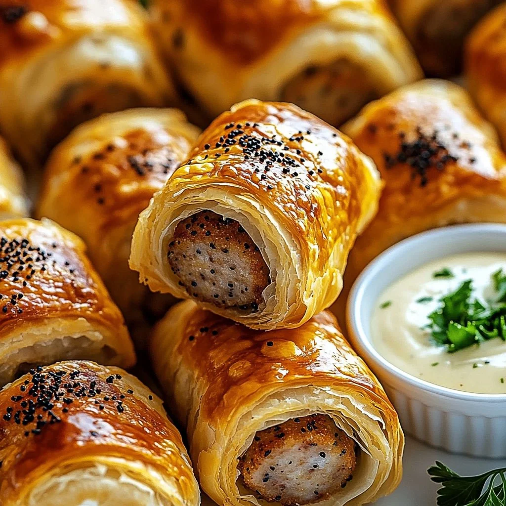 Kilted Sausage Bites