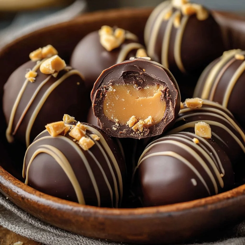 No-Bake Chocolate Peanut Butter Buckeyes