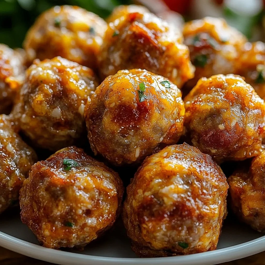 Rotel Sausage Balls
