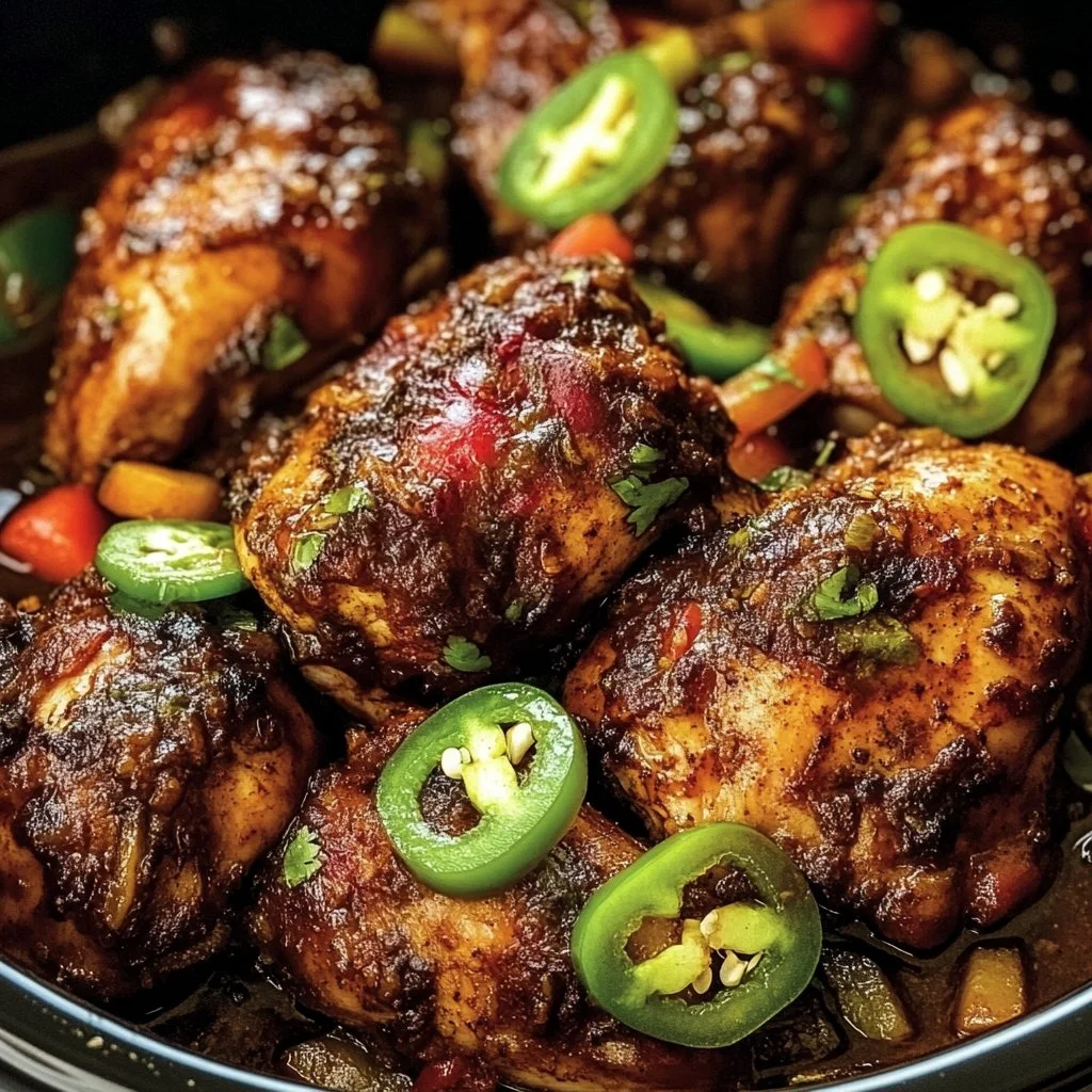 Slow Cooker Jerk Chicken