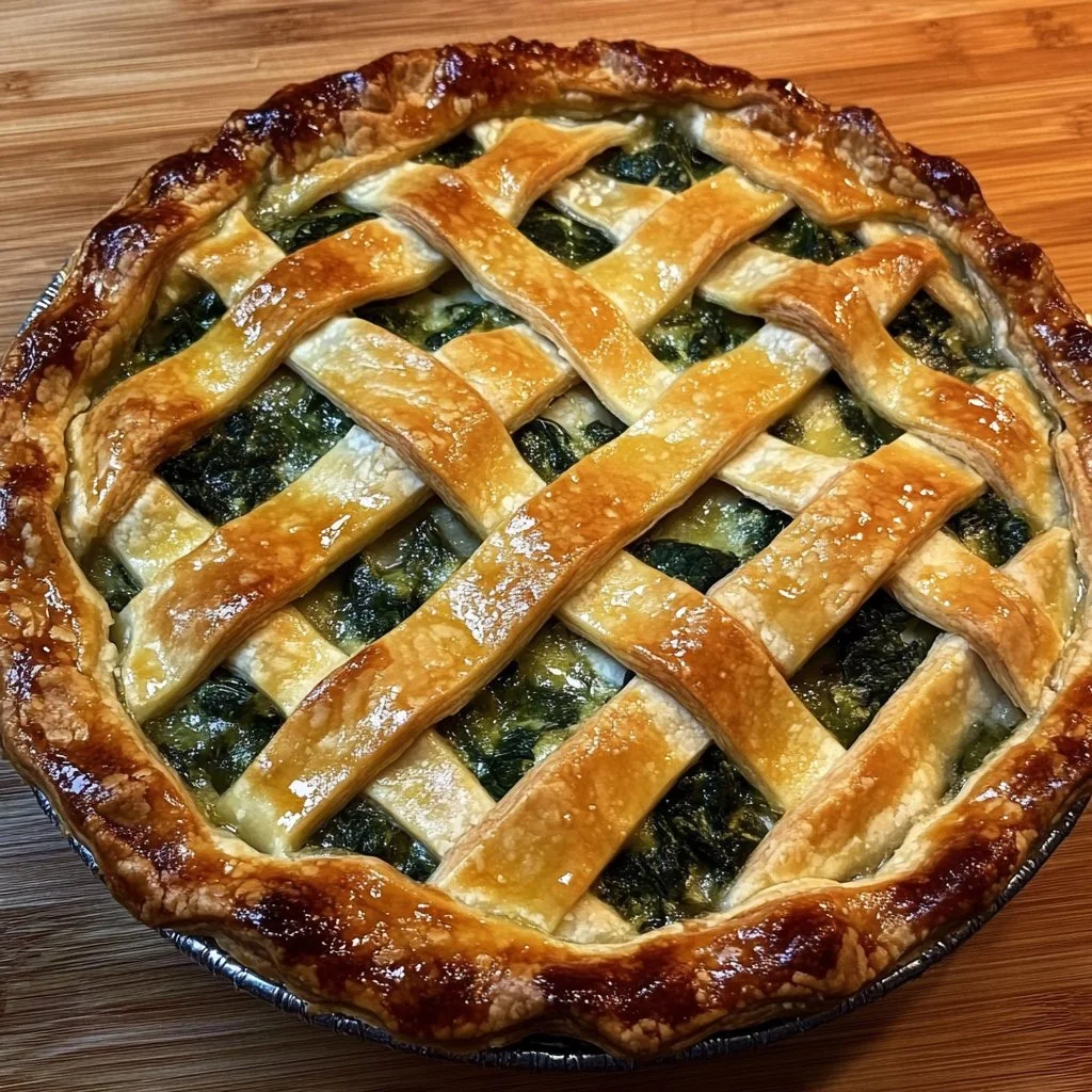Spinach Stuffed Pie